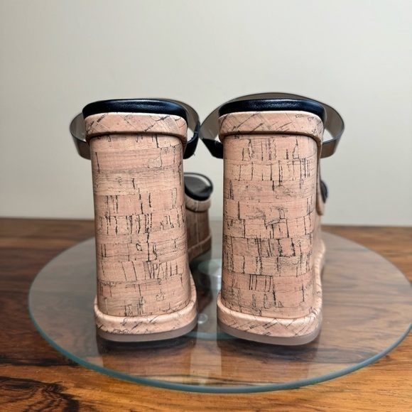 Nine West Rapps Platform Wedge Sandal - smoke black - Picture 11 of 15